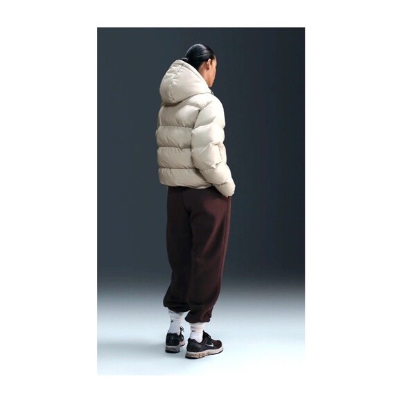 Nike Therma-FIT Puffer Jacket (Size XL) Loose Fit Hooded Coat HF7898-104 Women's - Picture 7 of 7